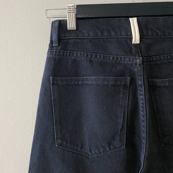 NWT Wandler Comfort Poppy Black Straight Leg Black Denim Jeans - Picture 9 of 16